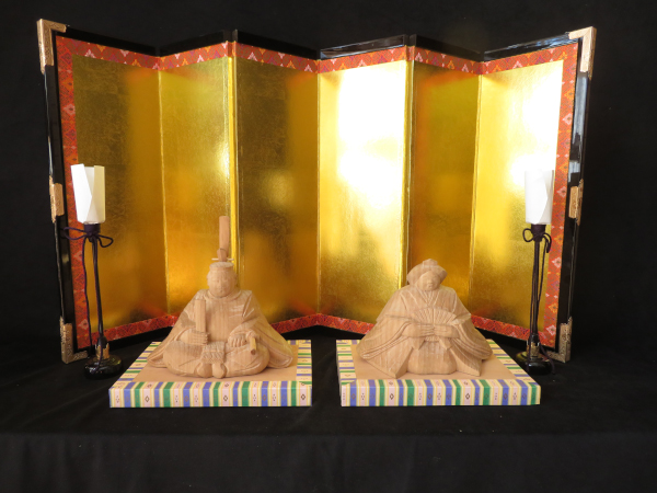 雛人形・20×15×25 2体・檜・380,000円(税込)・在庫あり